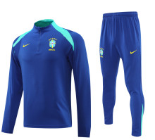 2024/25 Brazil Blue Sweater Tracksuit