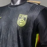 2024/25 China Black Dragon Player Version Soccer Jersey