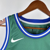 Mavericks IRVING #11 Green Retro NBA Jerseys