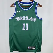 Mavericks IRVING #11 Green Retro NBA Jerseys