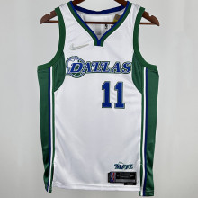 Mavericks IRVING #11 White City Edition 75th NBA Jerseys 75周年
