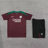 2024/25 PSG Wine Red Training Tracksuit
