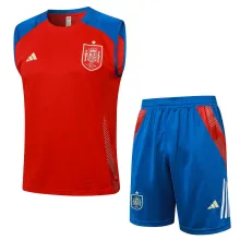 2024/25 Spain Red Vest Training Jersey(A Set)