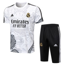 2024/25 RM White Training Tracksuit  七分裤