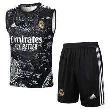 2024/25 RM  Black Vest Training Jersey(A Set)