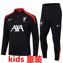 2024/25 Liv Black Kids Sweater Tracksuit