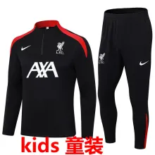2024/25 Liv Black Kids Sweater Tracksuit