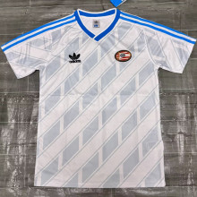 1987/88 P S V Away White Retro Soccer Jersey
