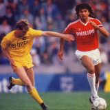 1987/88 PSV Home Red Retro Soccer Jersey