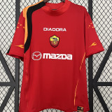2004/05 Roma Home Red Retro Soccer Jersey