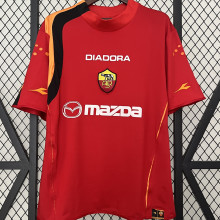 2004/05 Roma Home Red Retro Soccer Jersey