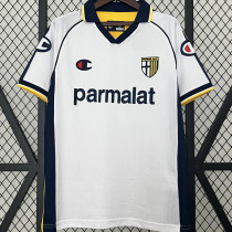 2003/04 Parma Away White Retro Soccer Jersey