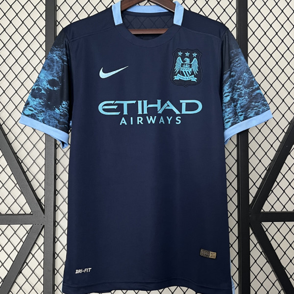 2015/16 Man City Away Retro Soccer Jersey
