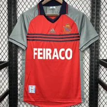 1998/1999 Deportivo La Coruna Red Retro Soccer Jersey
