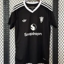 2024/25 M Utd GK Black Fans Soccer Jersey
