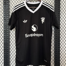 2024/25 M Utd GK Black Fans Soccer Jersey