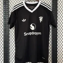 2024/25 M Utd GK Black Fans Soccer Jersey