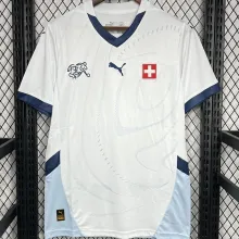 2024/25 Swizerland Away White Fans Soccer Jersey