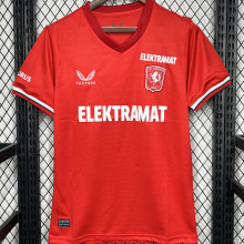 2024/25 FC Twente Home Red Fans Soccer Jersey 特温特