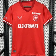 2024/25 FC Twente Home Red Fans Soccer Jersey 特温特