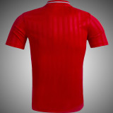 1986 England Away Red Retro Soccer Jersey