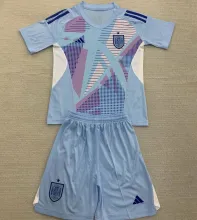 2024/25 Spain GK Kids Soccer Jersey
