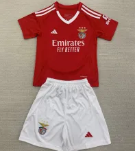 2024/25 Benfica Home Red Kids Soccer Jersey