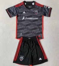 2024/25 D.C. United Home Black Kids Soccer Jersey  华盛顿特区联