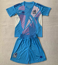 2024/25 Mexico Goalkeeper Kids Soccer Jersey 墨西~