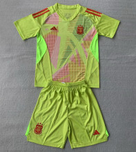 2024/25 Argentina Goalkeeper Kids Soccer Jersey 阿根~