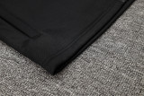 2025 In Milan Black Hoody Zipper Jacket