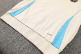 2025 Argentina Rice White Hoody Zipper Jacket