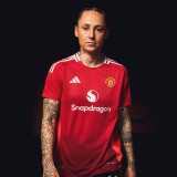 2024/25 M Utd 1:1 Quality Home Red Fans Soccer Jersey