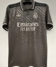 2024/25 RM 1:1 Quality Third Black Fans Soccer Jersey