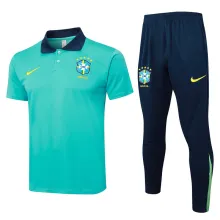 2025 Brazil Green POLO Training Tracksuit