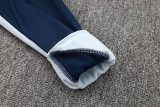 2025 France Grey Hoody Zipper Jacket