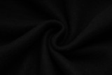2025 In Milan Black Hoody Zipper Jacket