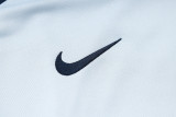 2025 France Grey Hoody Zipper Jacket