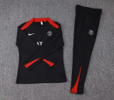 2025 PSG  Black Kids Sweater Tracksuit