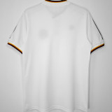 1986 Germany Home White Retro Soccer Jersey