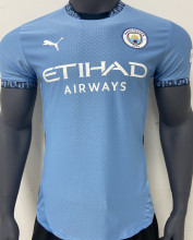 2024/25 Man City Home Blue Player Version Jersey