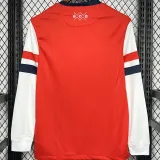2012/13 ARS Home Red Retro Long Sleeve Jersey