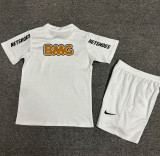 2012/13 Santos White Retro Kids Soccer Jersey