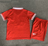 1996/97 LFC Home Red Retro Kids Soccer Jersey