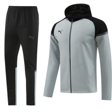 2025 Puma Grey Hoody Zipper Jacket