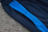 2025 Italy Sapphire Blue Hoody Zipper Jacket
