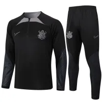 2025 Corinthians Black Sweater Tracksuit