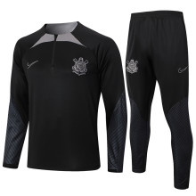 2025 Corinthians Black Sweater Tracksuit