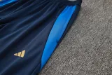 2025 Italy Sapphire Blue Hoody Zipper Jacket