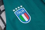 2025 Italy Dark Green Sweater Tracksuit
